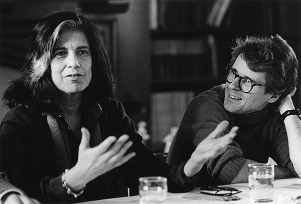 Susan Sontag and Thomas Mallon